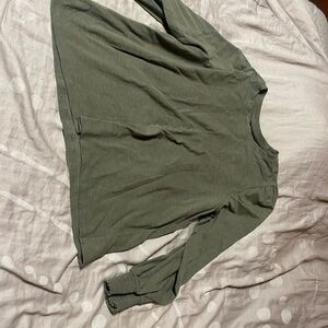Sonoma Forest Green Long Sleeve Top